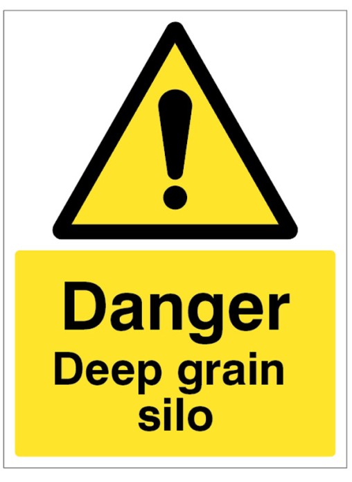 Danger Deep Grain Silo