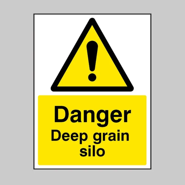 Danger - Deep Grain Silo