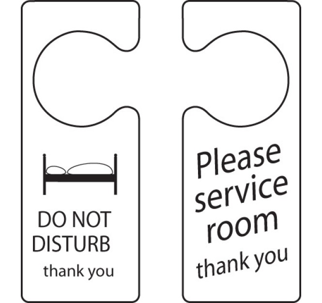 Do Not Disturb - Door Hanger