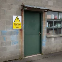 Warning - Pesticide Store