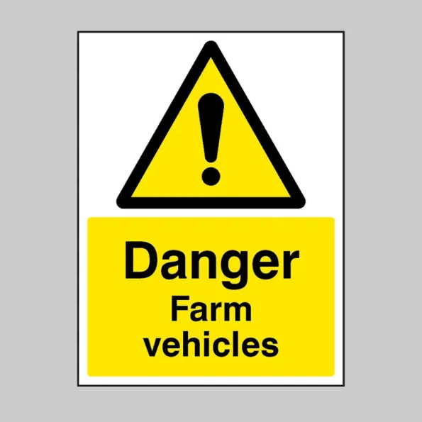 Danger - Farm Vehicles