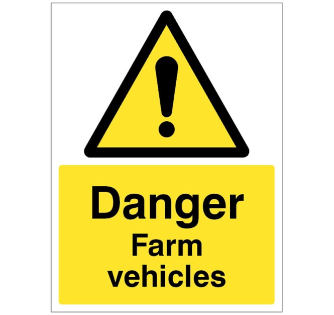 Danger - Farm Vehicles