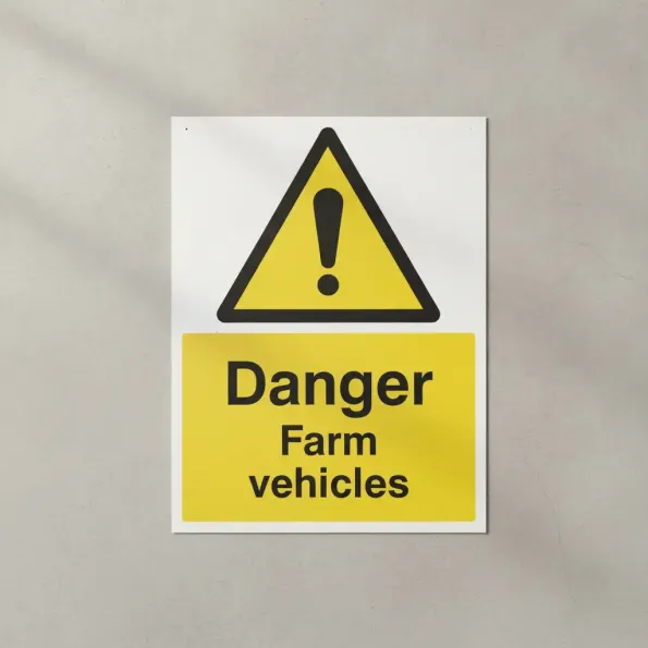 Danger - Farm Vehicles