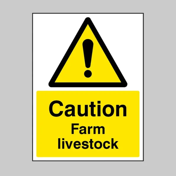 Caution - Farm Livestock