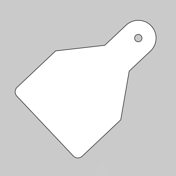 Plain ID Wide Flag Tags