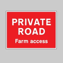 Private Road - Farm Access