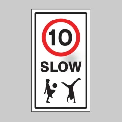 Slow - 10mph - Children - Class R2 Permanent