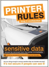 Printer Rules - Poster