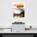 Printer Rules - Poster