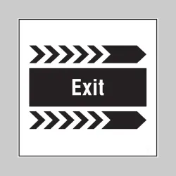 Exit - Arrow Right - Add a Logo - Site Saver