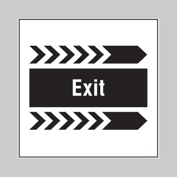 Exit - Arrow Right - Add a Logo - Site Saver