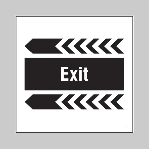 Exit - Arrow Left - Add a Logo - Site Saver