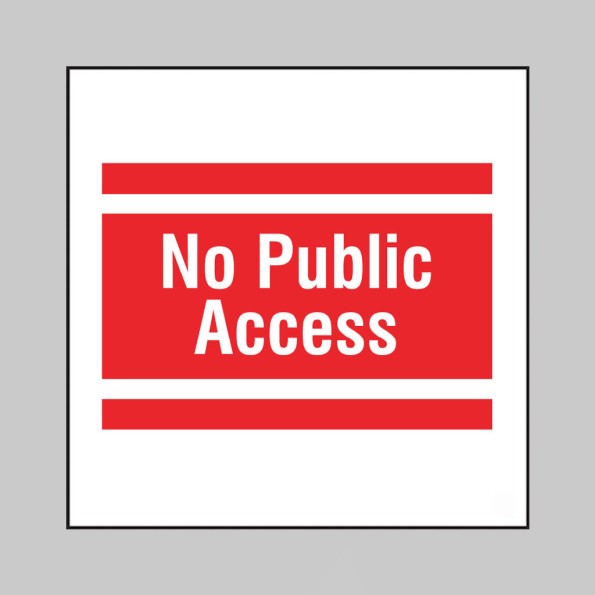 No Public Access - Add a Logo - Site Saver