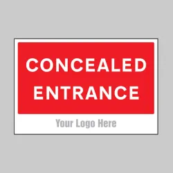 Concealed Entrance - Add a Logo - Site Saver