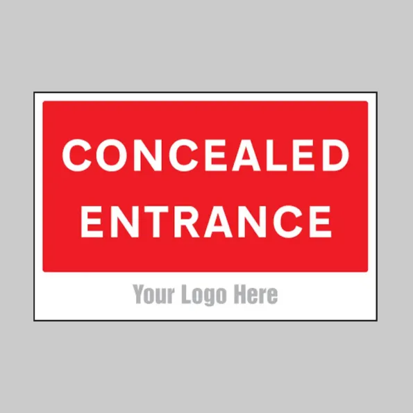 Concealed Entrance - Add a Logo - Site Saver