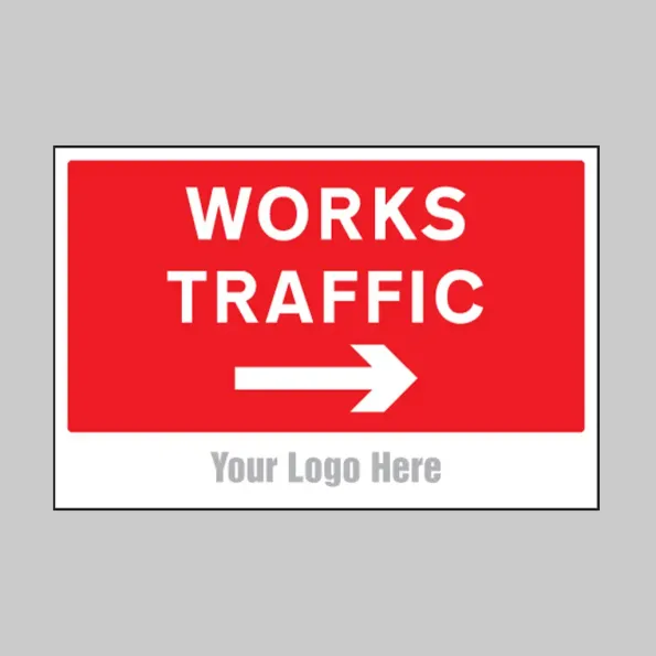 Works Traffic Only - Arrow Right - Add a Logo - Site Saver