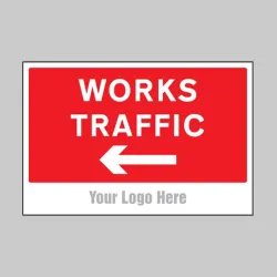Works Traffic Only - Arrow Left - Add a Logo - Site Saver