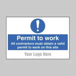 Permit to Work - Add a Logo - Site Saver