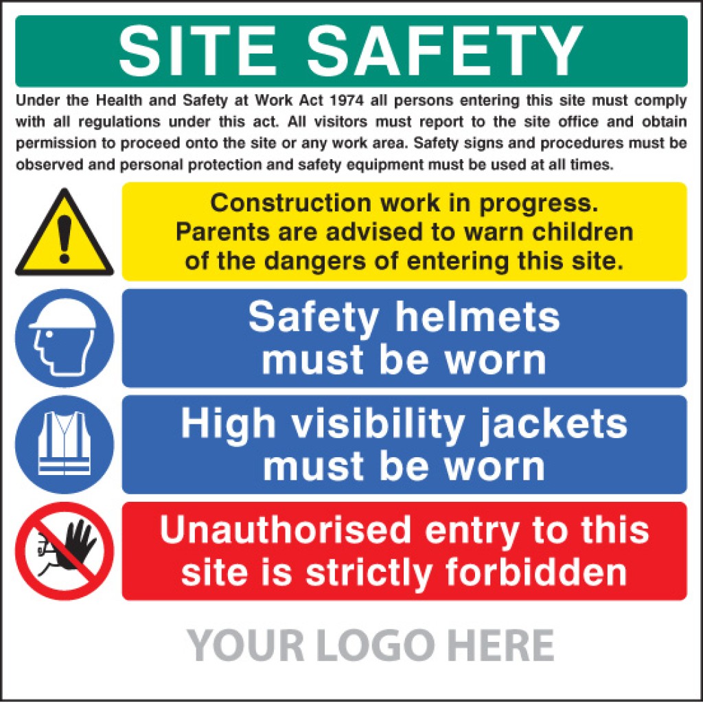 Site Safety - Construction Work in Progress