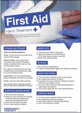 Hands - First Aid Poster