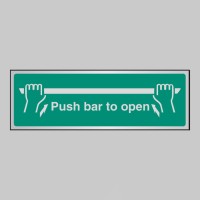 Push Bar to Open
