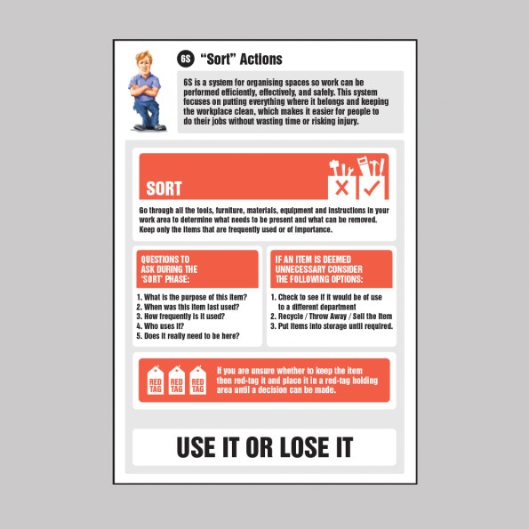Sort Actions Information - Poster