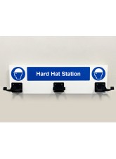 PPE Station - Hard Hat - 3 Hooks