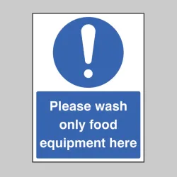 Wash Only Food Equipment Wash Only Food Equipment