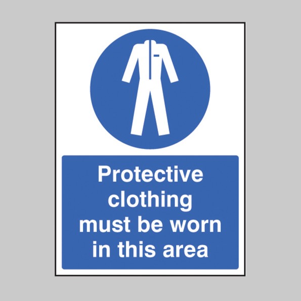Protective Clothing Must be Worn in Area