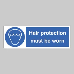 Hair Protection Must be Worn
