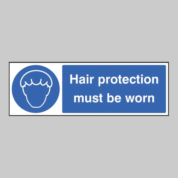 Hair Protection Must be Worn