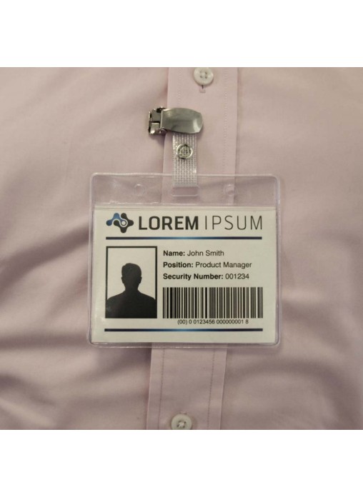 Badge Holders Pack of 10