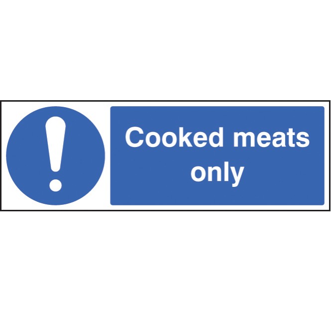 Cooked Meats Only