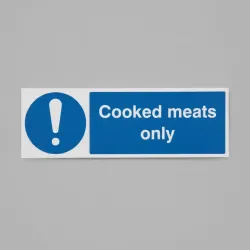 Cooked Meats Only