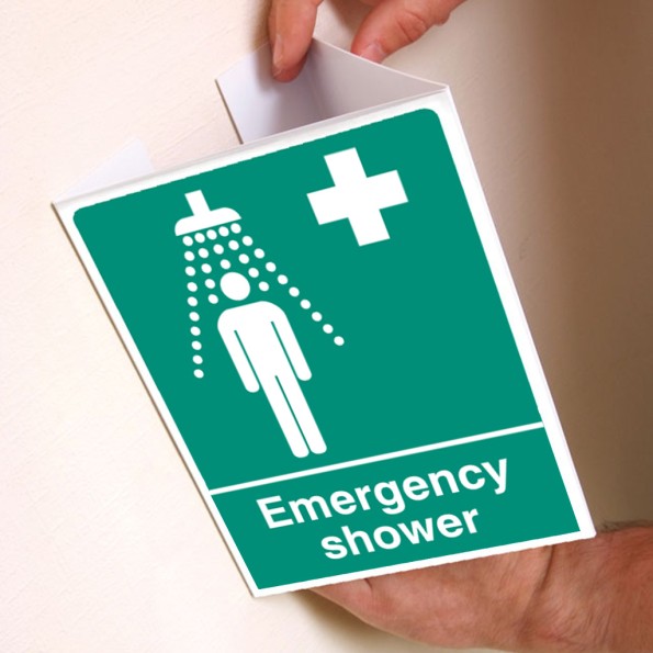Emergency Shower - Projecting