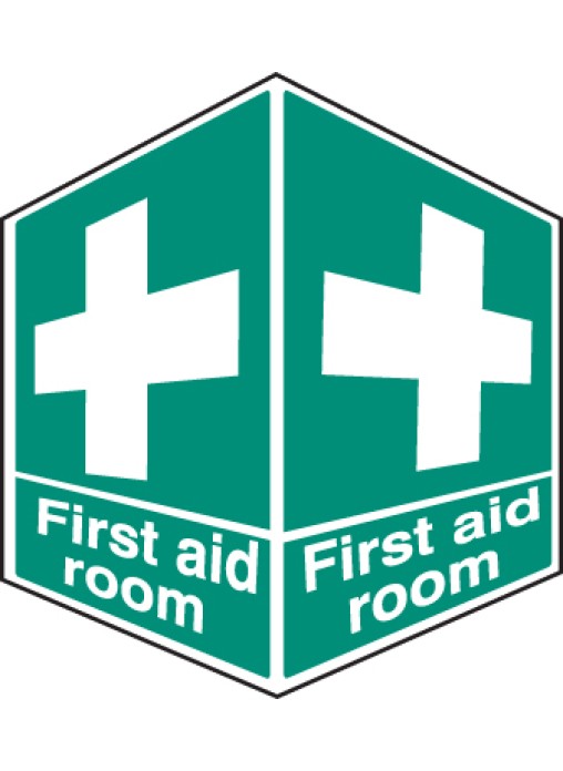 First Aid Room Projecting Sign