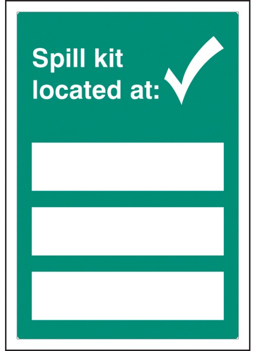 Spill Kit Located At AdaptaSign