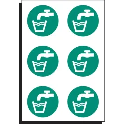 Drinking Water Labels (Sheet of 6)