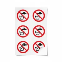 Not Drinking Water Symbol Not Drinking Water Symbol