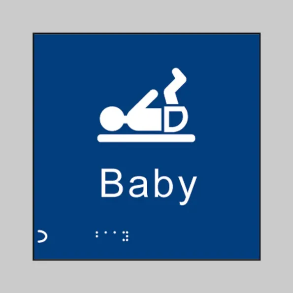 Braille - Baby Changing Braille - Baby Changing