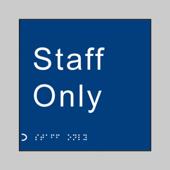 Braille - Staff Only Braille - Staff Only