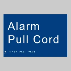 Braille - Alarm Pull Cord