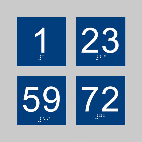 Braille - Door Number