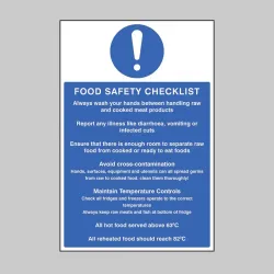 Food Safety Checklist Food Safety Checklist