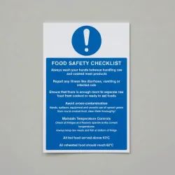 Food Safety Checklist