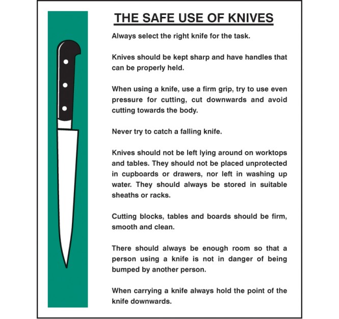 Safe Use of Knives