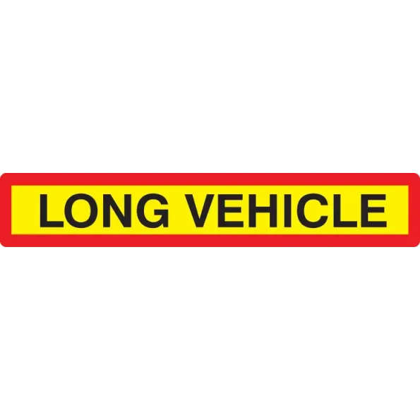 Long Vehicle Panel - Reflective Aluminium - 1265 x 225mm 