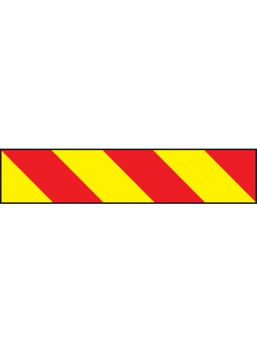 Vehicle Hazard Panel - Reflective Magnetic - 700 x 140mm
