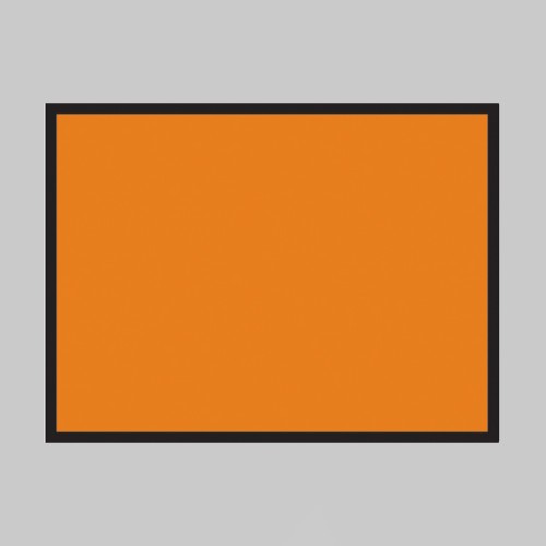 Vehicle Marking Plate - Reflective Magnetic - 400 x 300mm