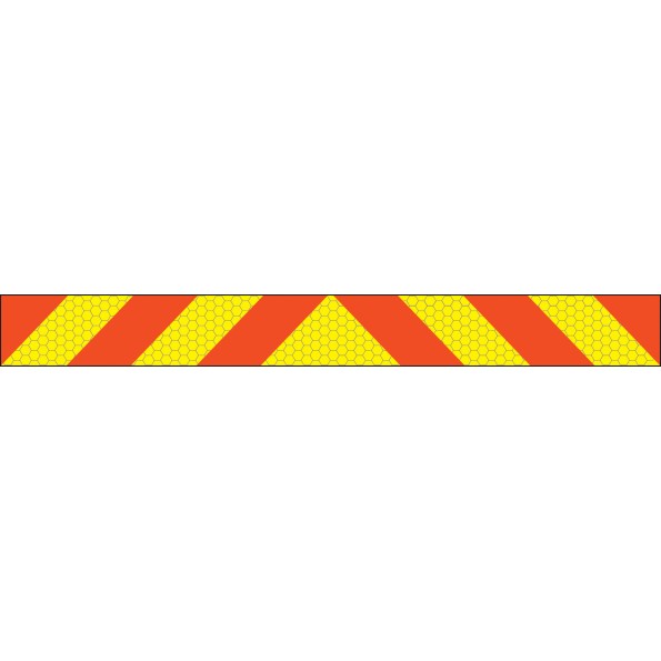 ECE70 Vehicle Marking Plate Chevron